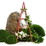 Кованая опора для роз