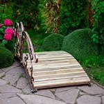 Мостик для сада кованый