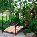 Садовый  мостик с 6 фонарями 860-43R разборный 860-43R - фото 56663
