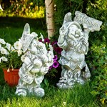 Фигура Гном с табличкой F07770 F07770-BTO - фото 57136