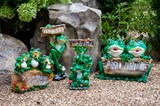 Садовая фигура Лягушки на камне F08210 - фото 57582