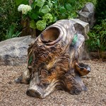 Кашпо для сада Пень U07898 стеклопластик U07898 - фото 57766