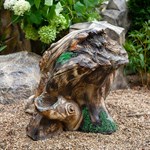 Кашпо для сада Пень U07898 стеклопластик U07898 - фото 57768