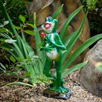 Садовая фигура лягушка Садовая фигура лягушка