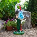 Садовая фигура Аист