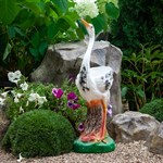 Фигура для сада Аист F04012