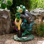 Садовая фигура Лягушка