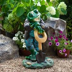 Фигура Лягушка для сада