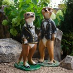 Фигура садовая Сурикат в пиджаке F07655 h=85 см F07655 - фото 58091