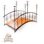 Декоративный мостик для дачи и загородного дома