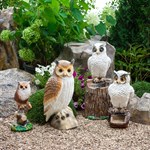 Фигура садово-парковая Сова F01163 полистоун h=50см F01163 - фото 58130 Фигура садово-парковая Сова F01163 полистоун h=50см F01163 - фото 58130
