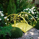 Декоративный мостик для сада