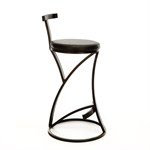 Барный стул со спинкой 66-307 - фото 58399