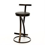 Барный стул со спинкой 66-307 - фото 58401