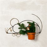 Кованая цветочница