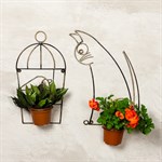 Подставка для цветов настенная