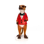 Фигура садовая Сурикат в пиджаке F07655 h=85 см F07655 - фото 59239