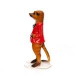 Фигура садовая Сурикат в пиджаке F07655 h=85 см F07655 - фото 59241