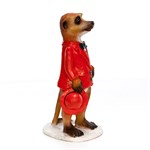 Фигура для сада Сурикат со шляпкой F07656 полистоун h=75 см F07656 - фото 59252