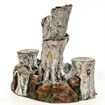 Умывальник-фонтан для сада "Берёзка" U08405 стеклопластик, высота 104 см U08405 - фото 59309