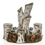 Умывальник-фонтан для сада "Берёзка" U08405 стеклопластик, высота 104 см U08405 - фото 59310