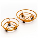 Подставка для цветов на колесиках 12-001 металл 12-001 - фото 59523