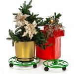 Подставка для цветов на колесиках