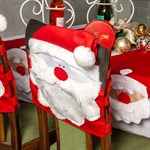 Новогодний чехол для стула