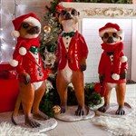 Фигура для сада Сурикат со шляпкой F07656 полистоун h=75 см F07656 - фото 59764