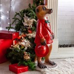 Фигура для сада Сурикат со шляпкой F07656 полистоун h=75 см F07656 - фото 59768