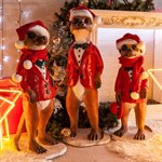 Фигура садовая Сурикат в пиджаке F07655 h=85 см F07655 - фото 59770