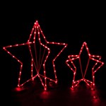 Светящаяся фигура звезда