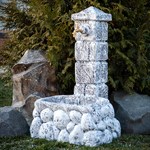 Умывальник для дачи U08724, стеклопластик, высота 90 см U08724 - фото 60092