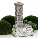 Умывальник для дачи U08724, стеклопластик, высота 90 см U08724 - фото 60104