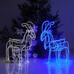 Световая движущаяся фигура Олень 67-335 - фото 60133