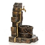 с латунным краном