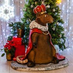 Сказочная фигура из стеклопластика