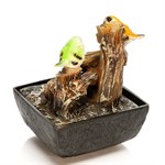 Фонтан интерьерный Птички F08515 полистоун, высота 21 см F08515 - фото 61142