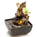 Фонтан интерьерный Птички F08515 полистоун, высота 21 см F08515 - фото 61143