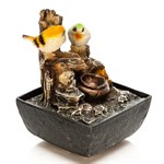 Фонтан интерьерный Птички F08515 полистоун, высота 21 см F08515 - фото 61144