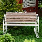 Садовая кресло качалка 881-43R - фото 61724