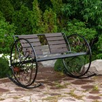 Кованая кресло качалка 881-46 881-46R - фото 61773