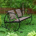 Кованая кресло качалка 881-46 881-46R - фото 61778