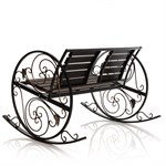 Кованая кресло качалка 881-46 881-46R - фото 61780