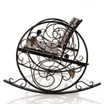 Кованая кресло качалка 881-46 881-46R - фото 61782