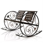 Кованая кресло качалка 881-46 881-46R - фото 61783