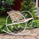 Садовая кресло качалка 881-43R - фото 61815