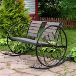 Кованая кресло качалка 881-46 881-46R - фото 61820