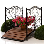 Кованый разборный мостик для сада 862-25R 862-25R - фото 62055