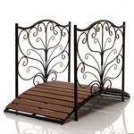 Кованый разборный мостик для сада 862-25R 862-25R - фото 62056